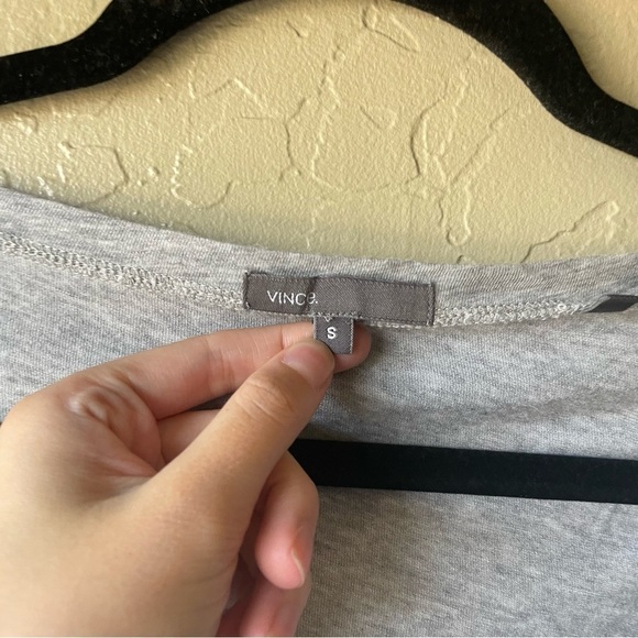 Vince Grey Long‎ Sleeve Tee - Picture 6 of 6